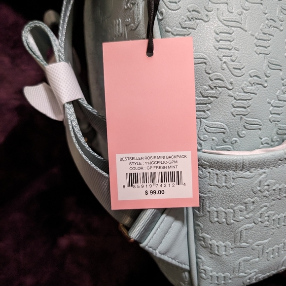 NWT JUICY COUTURE ROSIE MINI BACKPACK - Picture 8 of 8